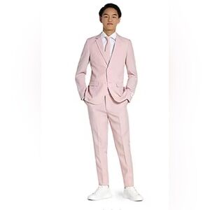 Opposuits Big Kid Boys 3-pc. Suit Set in lush blush size 12.